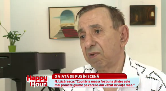 Nae Lazarescu, PORTRET. Sotia de care a divortat de 3 ori si casnicia incheiata in noaptea nuntii