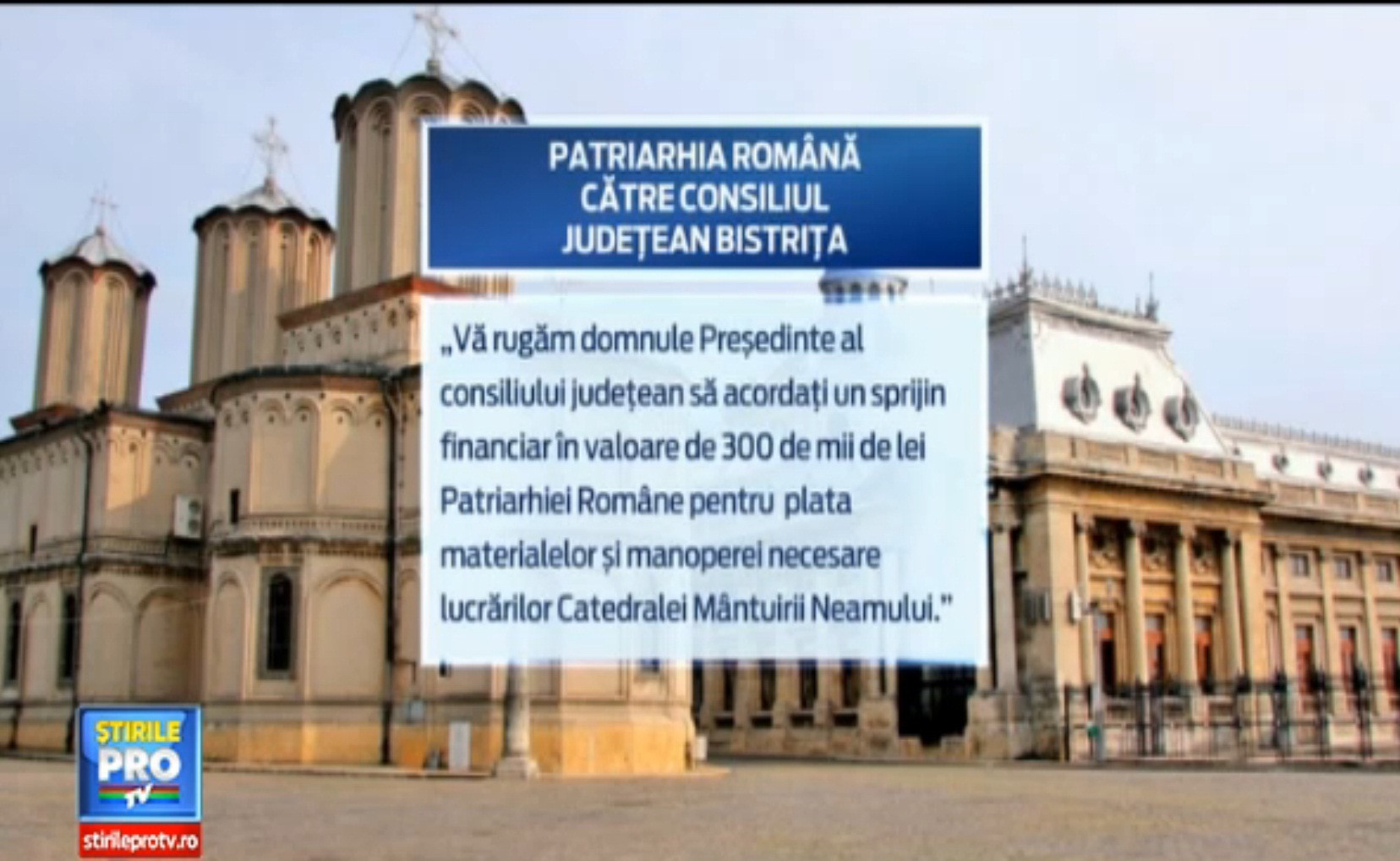 Catedrala Mantuirii Neamului sarac. In prag de Sarbatori, Patriarhia mai cere niste bani de la popor