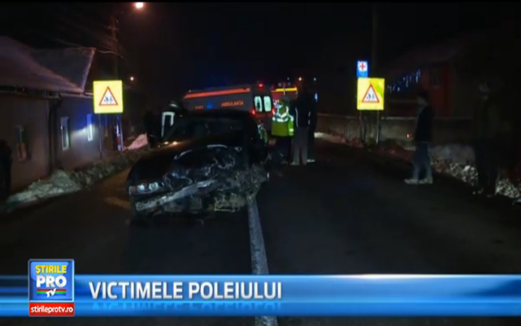 Poleiul a facut victime azi-noapte pe soselele din Maramures