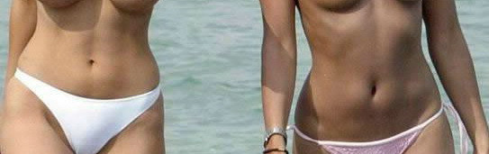 Isterie provocata de o mama si fiica minora care au pozat topless. Ce risca femeia