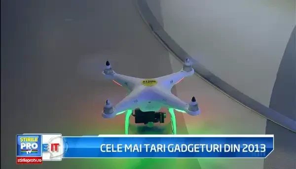 Ultima editie iLikeIT din 2013. George Buhnici prezinta cele mai spectaculoase gadgeturi ale anului: drona DJI Phantom