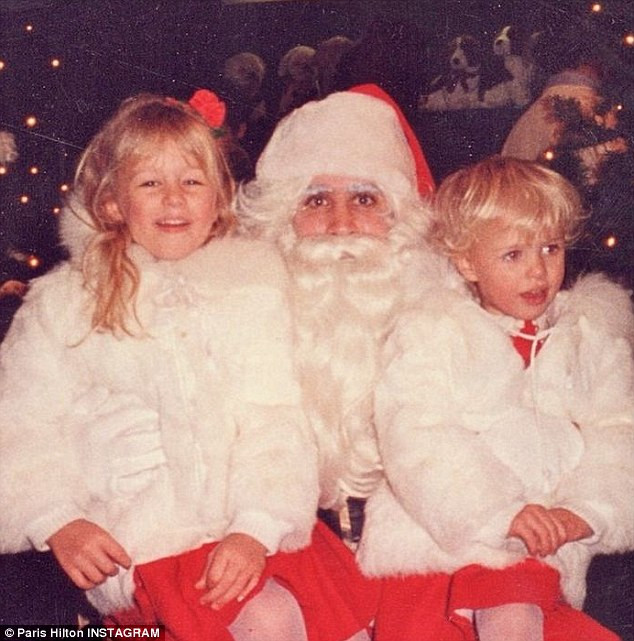 paris hilton craciun