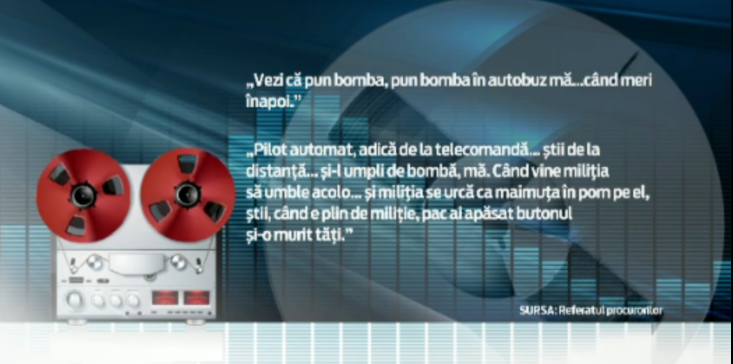 "Pac, apesi butonul, si-o murit tăți". Cum planuia Remus Vasut sa foloseasca dispozitivele explozive