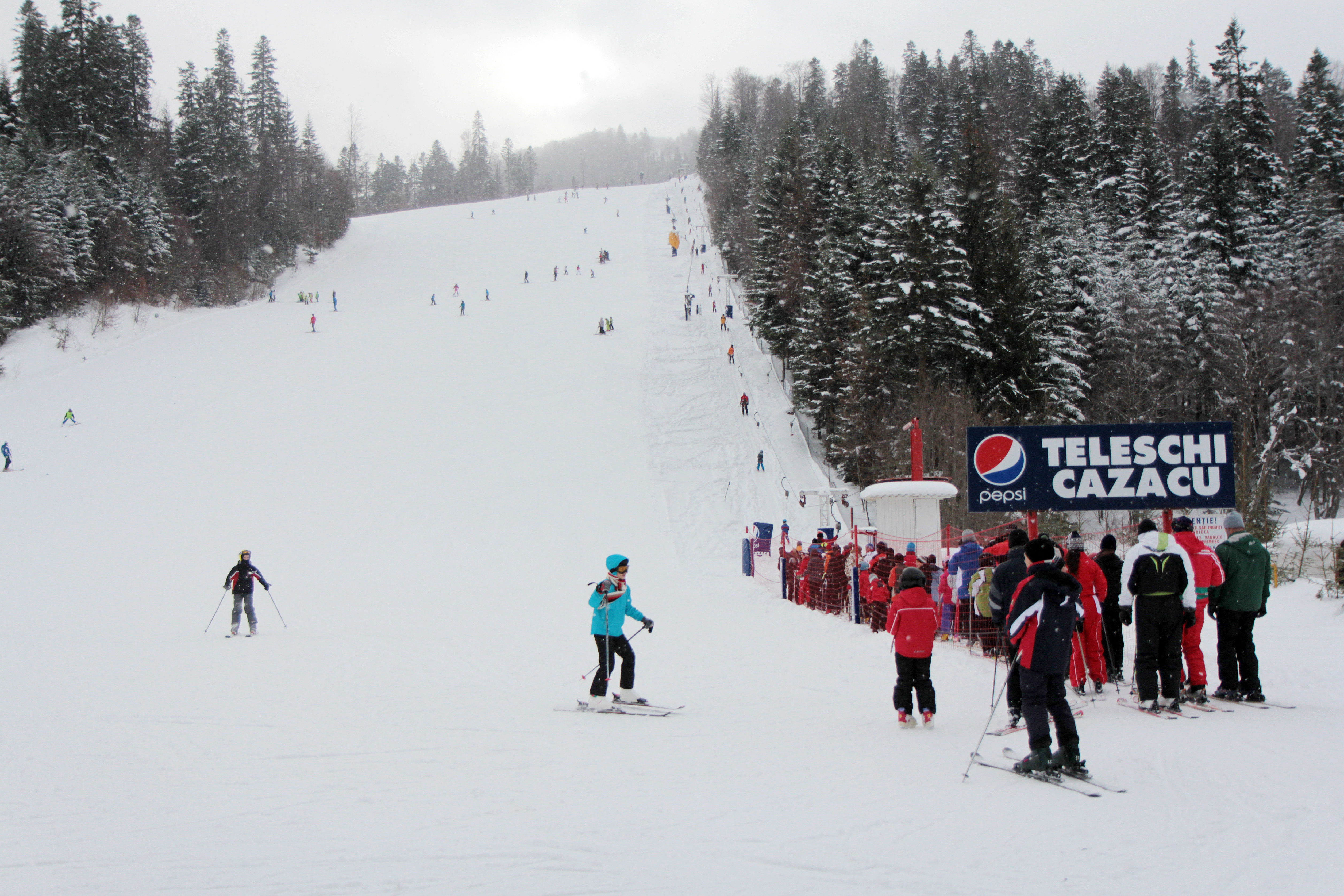 Locurile de cazare pe Valea Prahovei, rezervate in totalitate. Singurele partii unde se poate schia