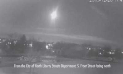 Un meteorit a explodat deasupra Statelor Unite. Fenomenul, surprins de camerele de inregistrare