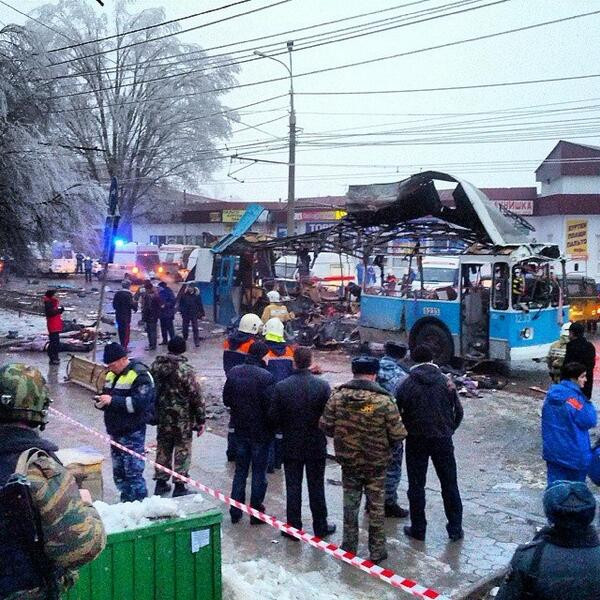 Bilantul exploziei din Volgograd, Rusia, a crescut la 12 morti si 28 de raniti. VIDEO