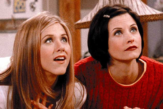 Jennifer Aniston si Courteney Cox au sarbatorit 10 ani de la terminarea lui "Friends" in vacanta