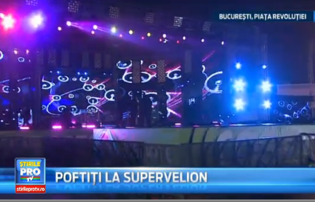 SuperVelion 2014, in Piata Revolutiei. Suprizele petrecerii organizate de Pro TV si Pro FM
