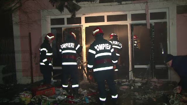 Club de noapte din Braila, distrus de un incendiu. Patronul crede ca focul a fost pus intentionat