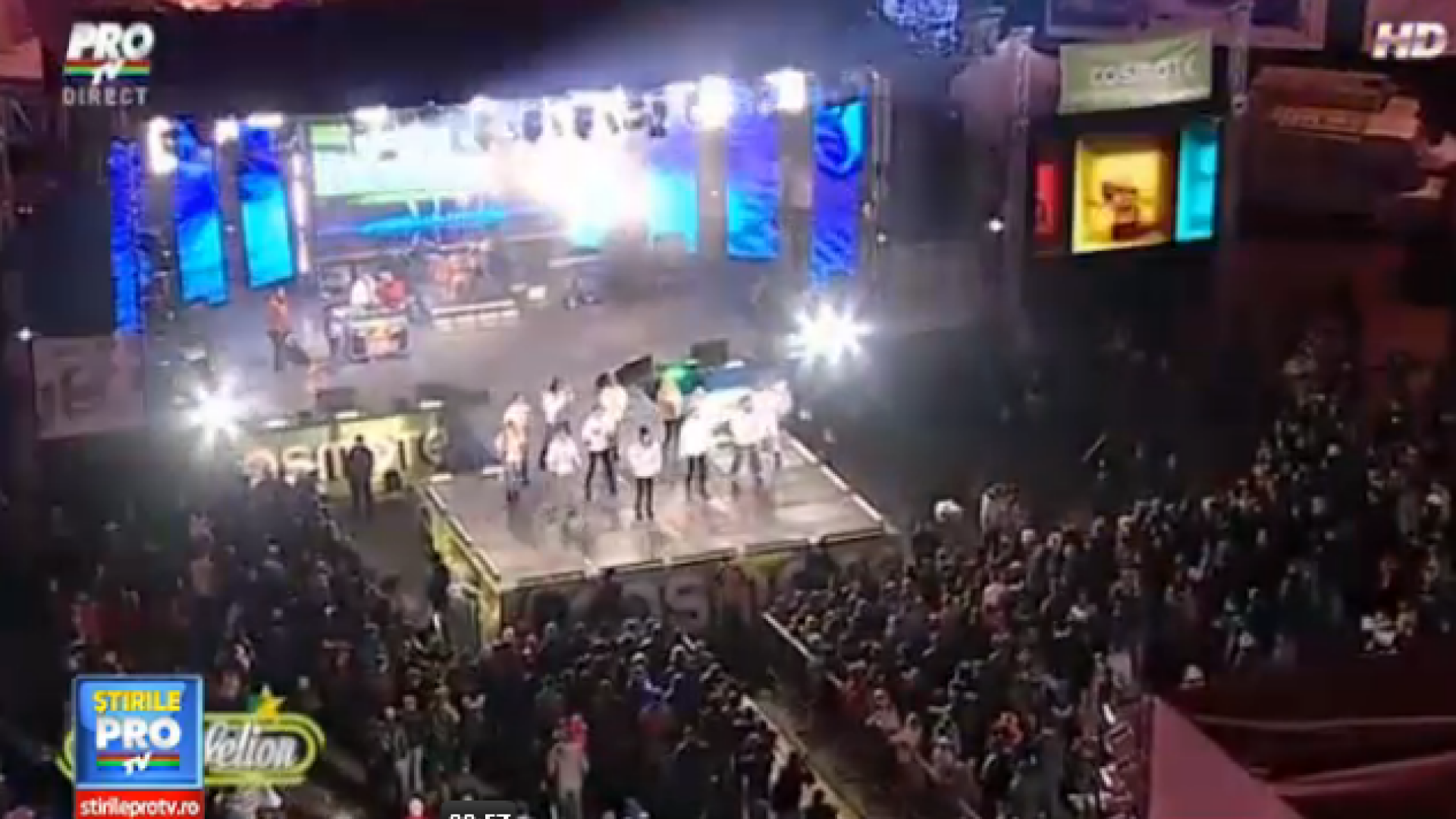 O noua "Revolutie", organizata de Pro TV in Piata Revolutiei de Anul Nou