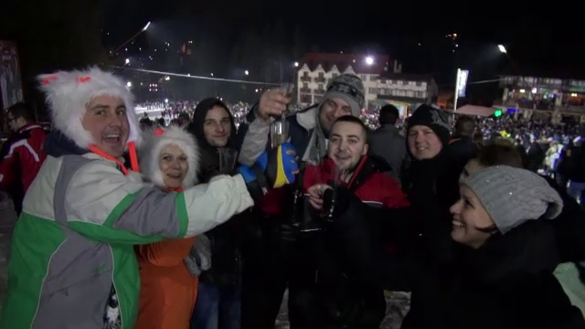 10.000 de romani au petrecut Revelionul pe partii. Aglomeratie in statiuni in prima zi a anului