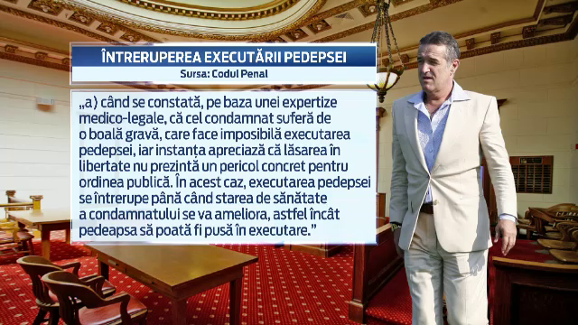 Gigi Becali sustine ca e bolnav. Patronul Stelei cere eliberarea pentru o perioada din inchisoare