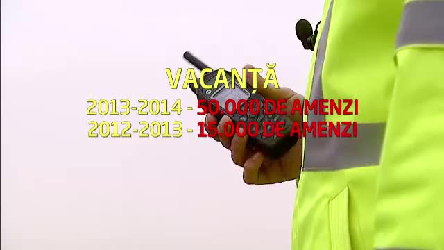 Peste 50.000 de amenzi date soferilor in vacanta de Sarbatori. Cat castiga bugetul de stat