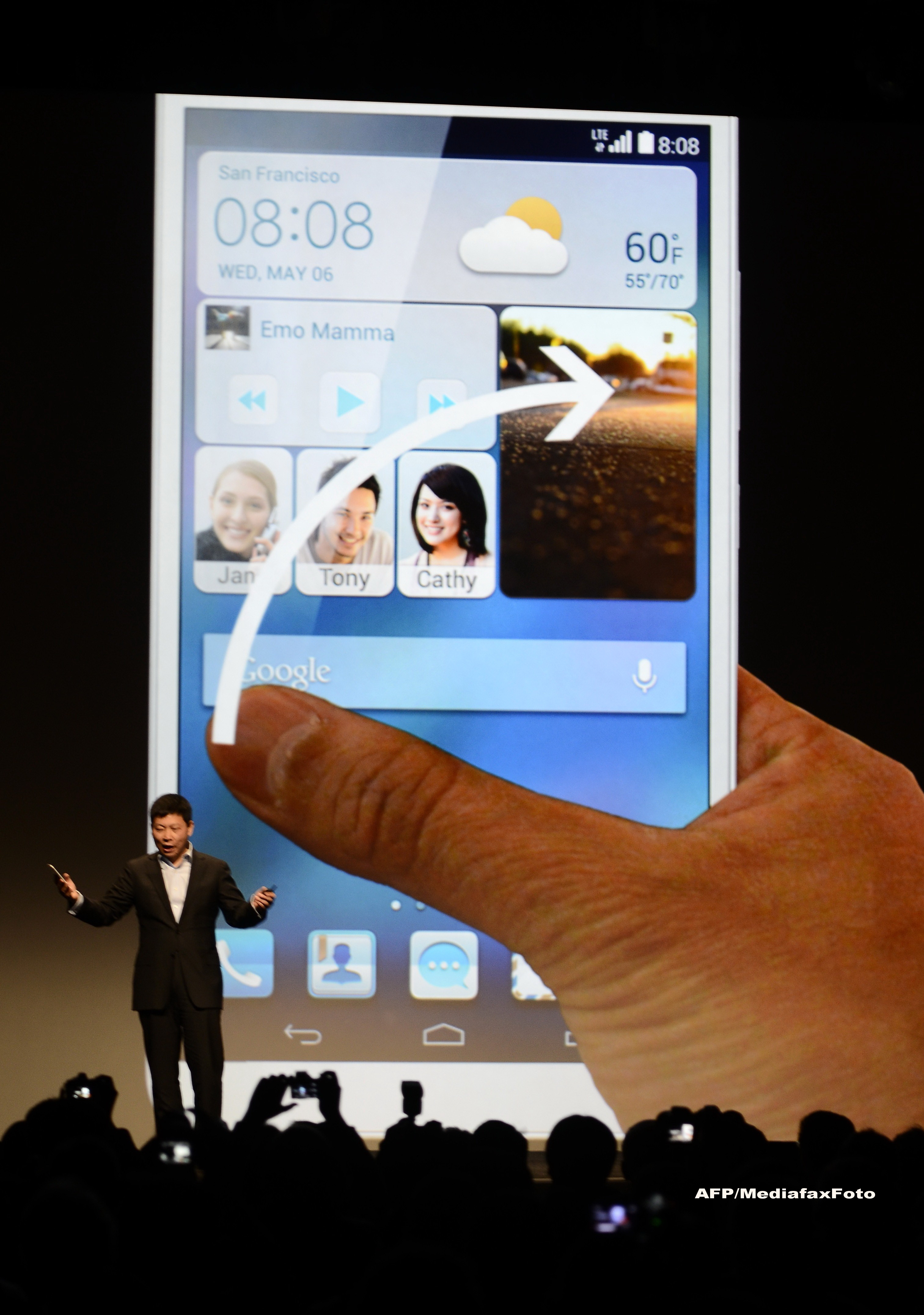 Huawei Ascend Mate 2 la CES 2014