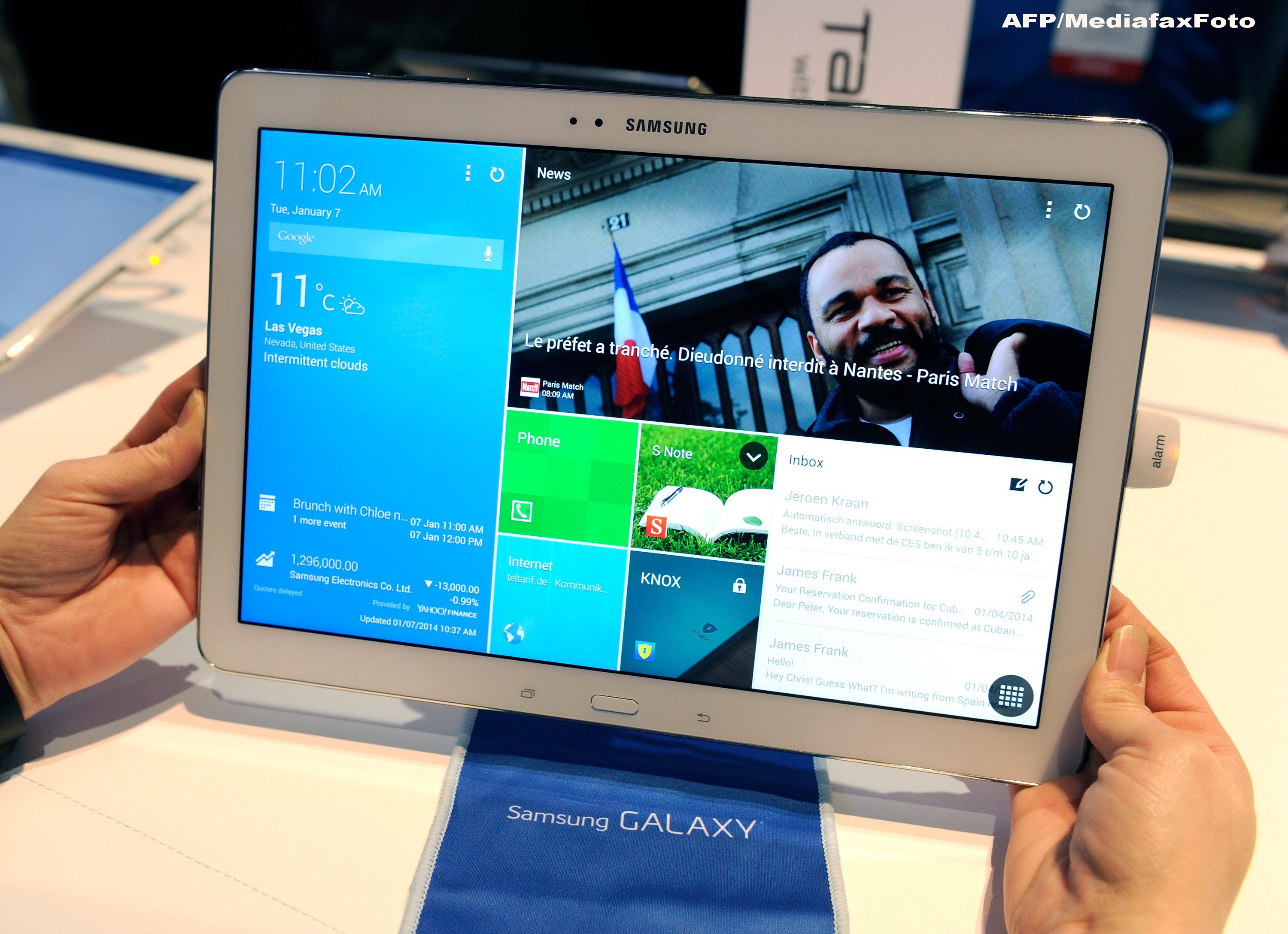 Galaxy Tab Pro la CES 2014