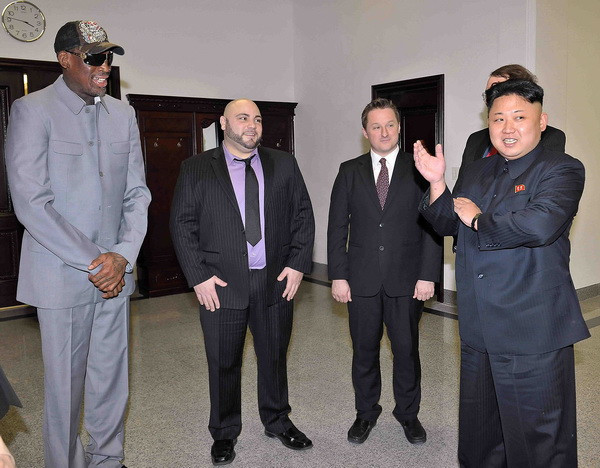 Dennis Rodman: Unchiul lui Kim Jong-un traieste, "era in picioare chiar acolo"
