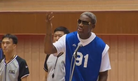 Momentul Marilyn Monroe al lui Dennis Rodman pentru liderul nord-coreean. VIDEO