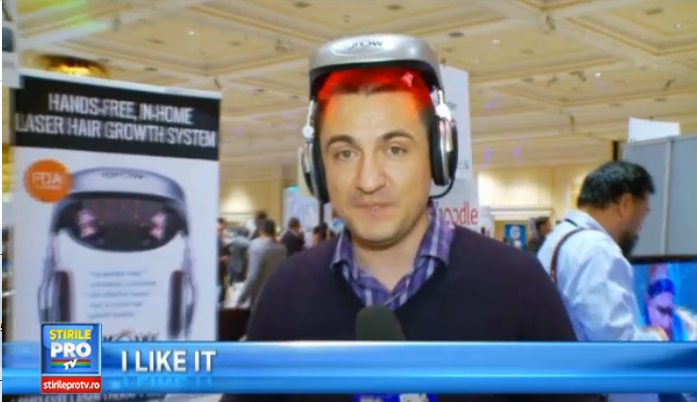 CES 2014. Barbatii care au ramas fara par isi pot recupera podoaba capilara cu iGROW