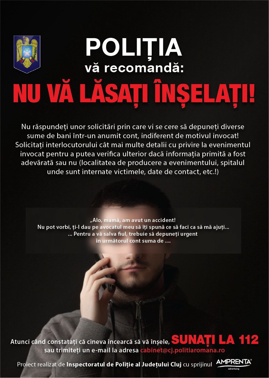 Doua femei din Cluj-Napoca, inselate cu mii de euro prin metoda "accidentul"