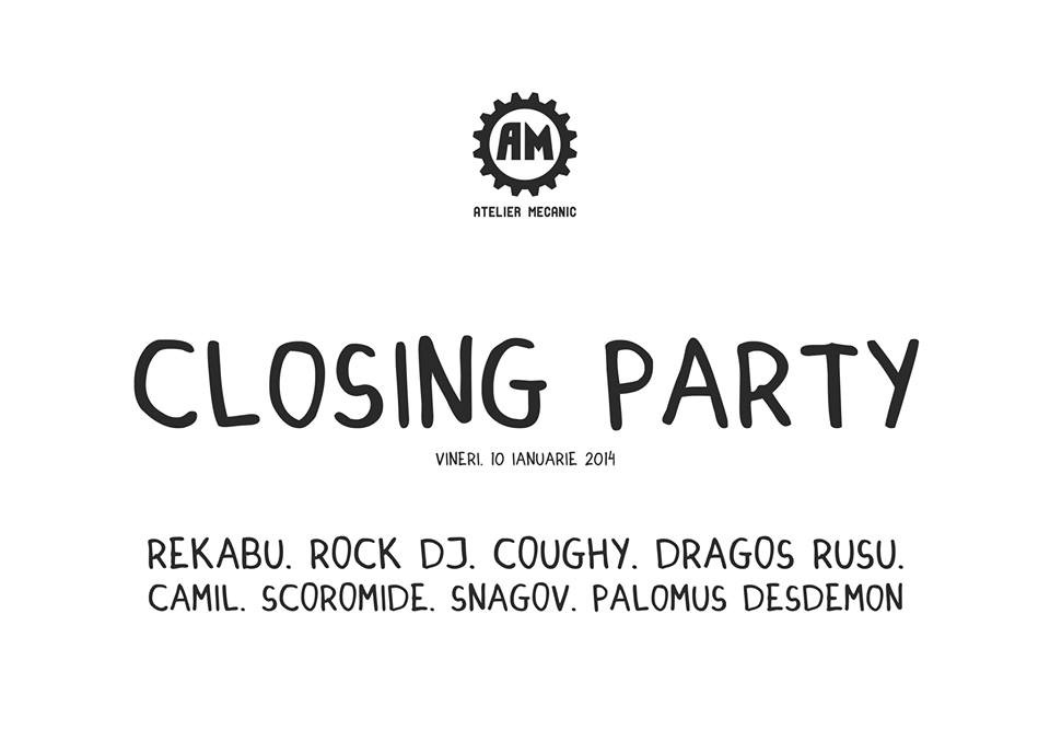 Closing Party - Atelier Mecanic
