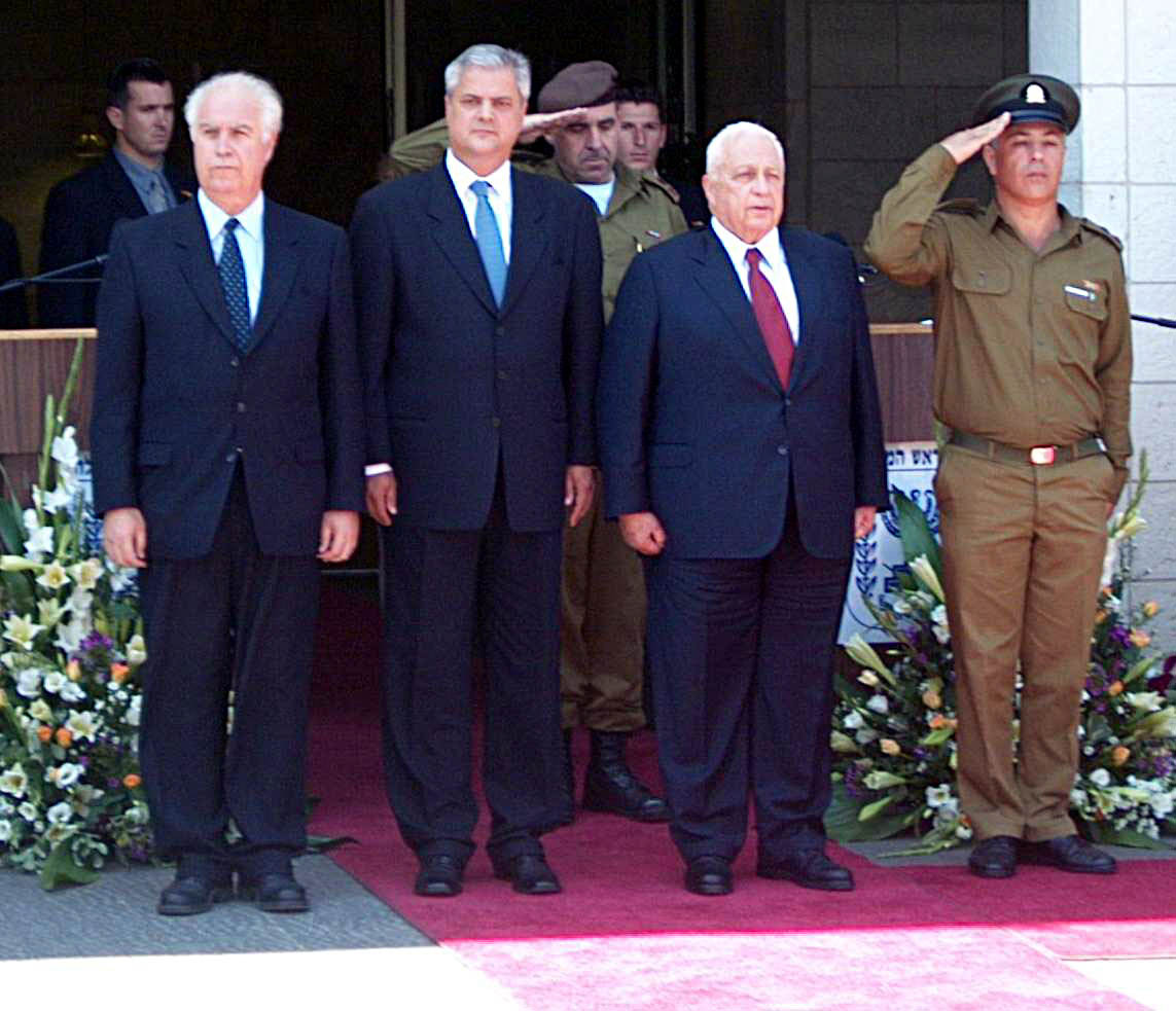 ariel sharon adrian nastase