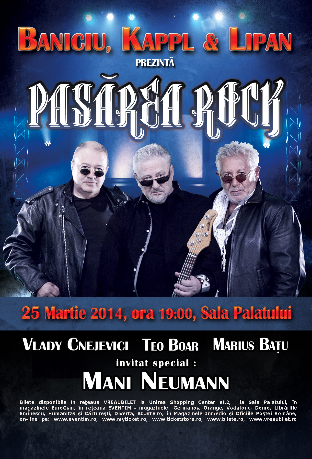 Trupa Phoenix renaste fara Nicu Covaci, sub alt nume: Pasarea Rock. Concert cu Baniciu, Kappl, Lipan