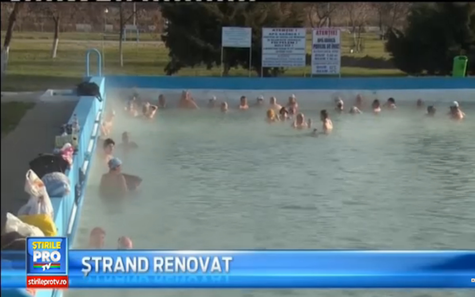 Vesti proaste pentru pensionarii din Oradea. In urmatoarea perioada, strandul termal se va inchide pentru renovare