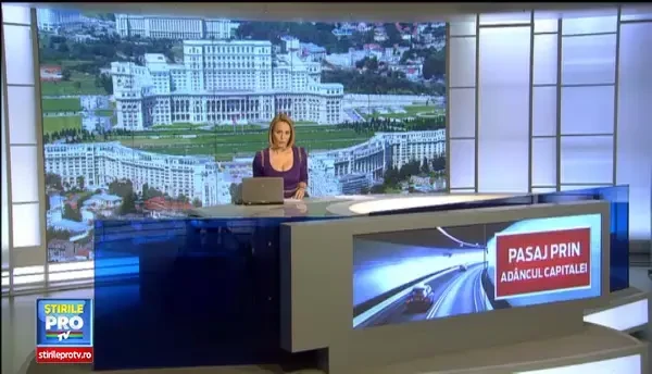 ANIMATIE GRAFICA. Tunelul rutier de 800 de metri ce va trece pe langa Palatul Parlamentului. Lucrarile, finalizate in 2015