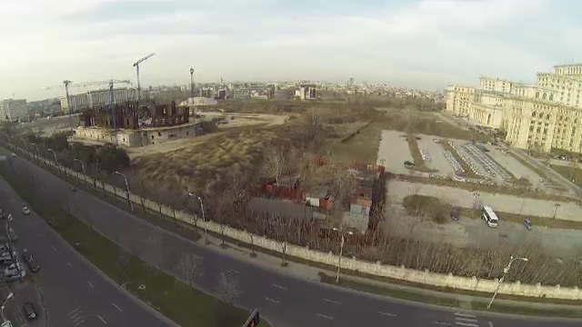 Animatie grafica Stirile ProTV: pe unde va trece si cum va arata tunelul subteran de 800 de metri, de langa Casa Poporului