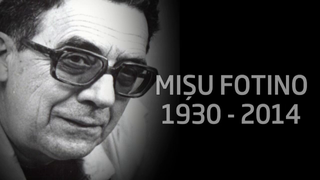 In timp ce spectacolul din lumea mondena prospera, valorile din teatru dispar. Actorul Misu Fotino a fost inmormantat