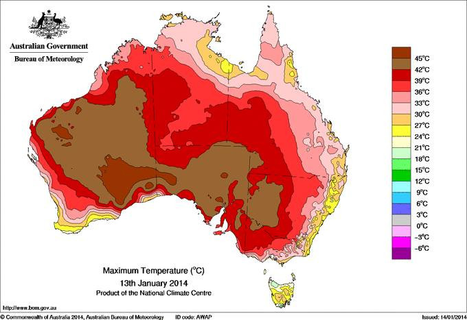 Australia, afectata de canicula. Meciuri suspendate la Australian Open dupa ce jucatorii au lesinat la peste 40 grade Celsius