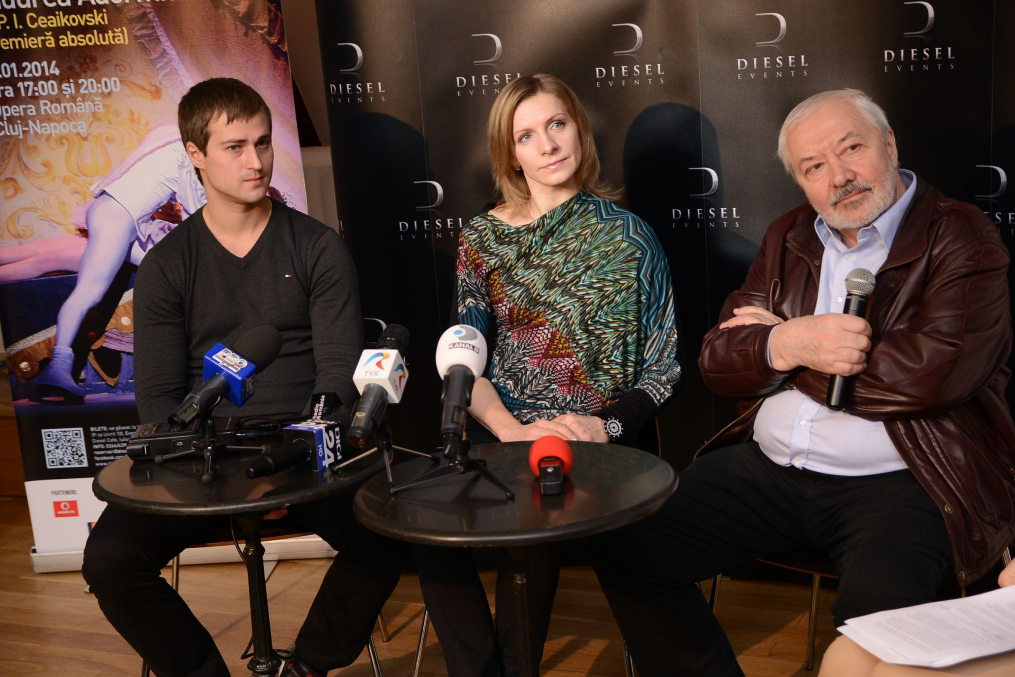 Balerini din Sankt Petersburg urca astazi pe scena Operei Nationale din Cluj