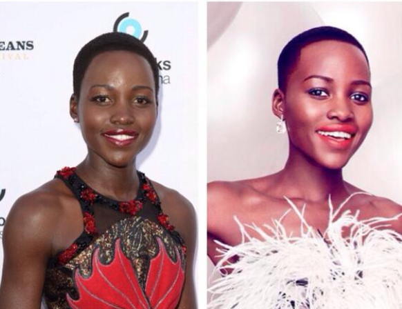 Vanity Fair, acuzata de cititori ca i-a albit pielea actritei Lupita Nyong'o, din filmul "12 ani de sclavie"
