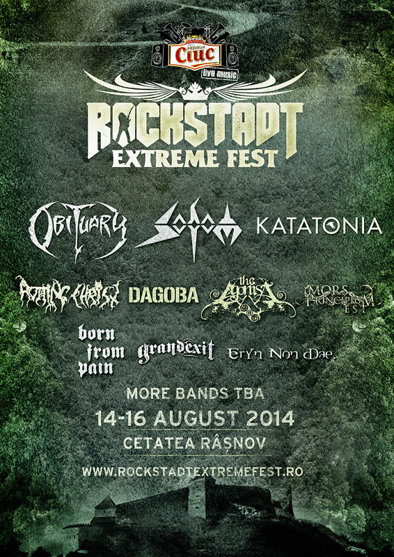 Concert Sodom la Rockstadt Extreme Fest 2014