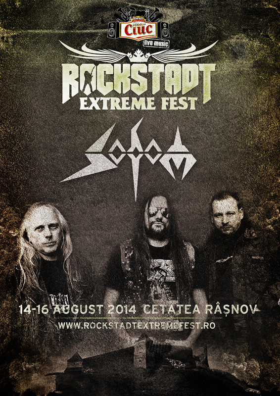 Concert Sodom la Rockstadt Extreme Fest 2014