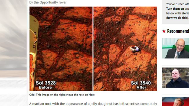 Aparitia care a creat confuzie la NASA. Ce a fotografiat robotul Opportunity pe Marte, la interval de cateva zile