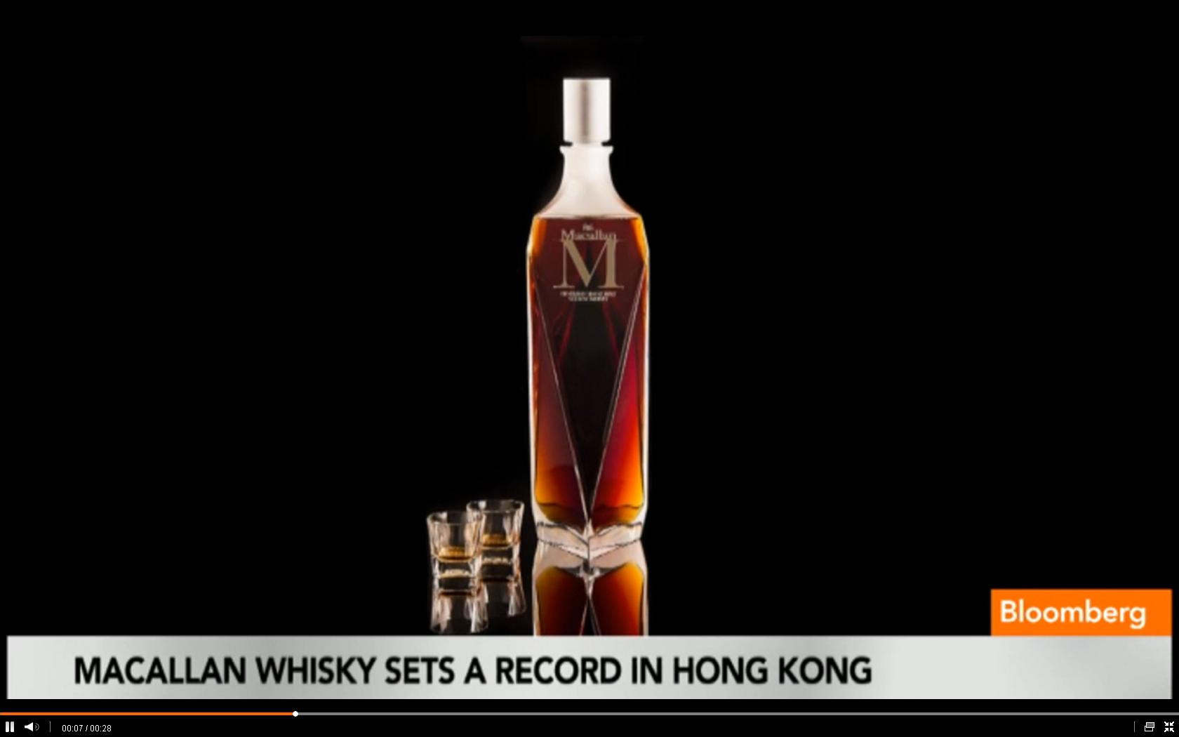 O sticla de whiskey a fost vanduta pentru 628.205 dolari. Ce il face asa special