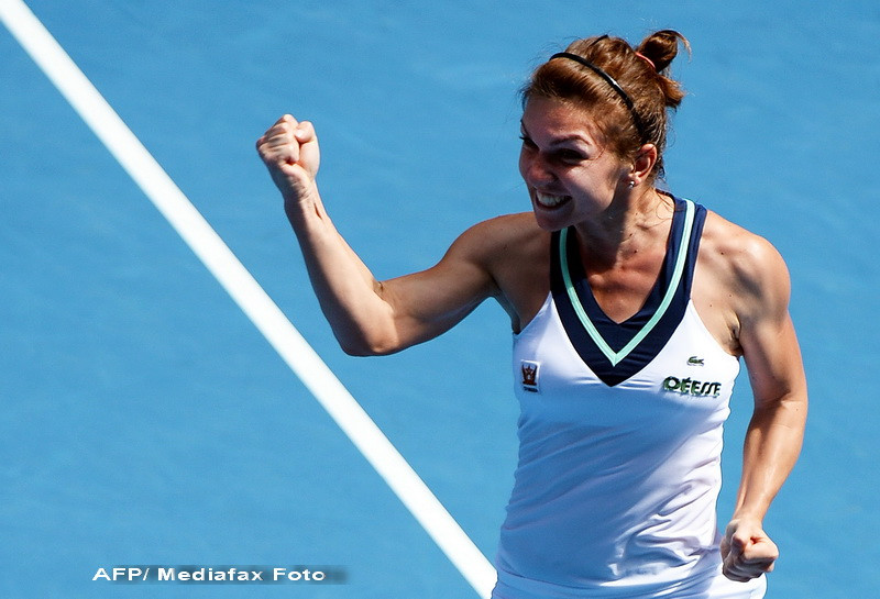 Simona Halep a invins-o pe Eugenie Bouchard in optimile de finala la Indian Wells. Cu cine va juca in sferturi
