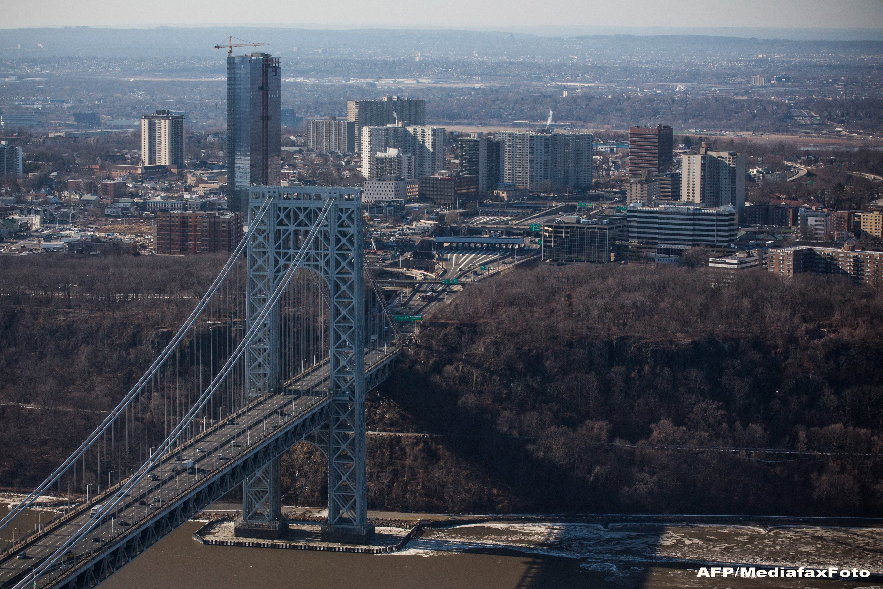 Podul George Wahsington din zona New Jersey