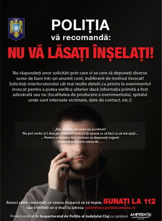 Metoda accidentul. 12 persoane din Cluj au fost inselate prin acesta metoda