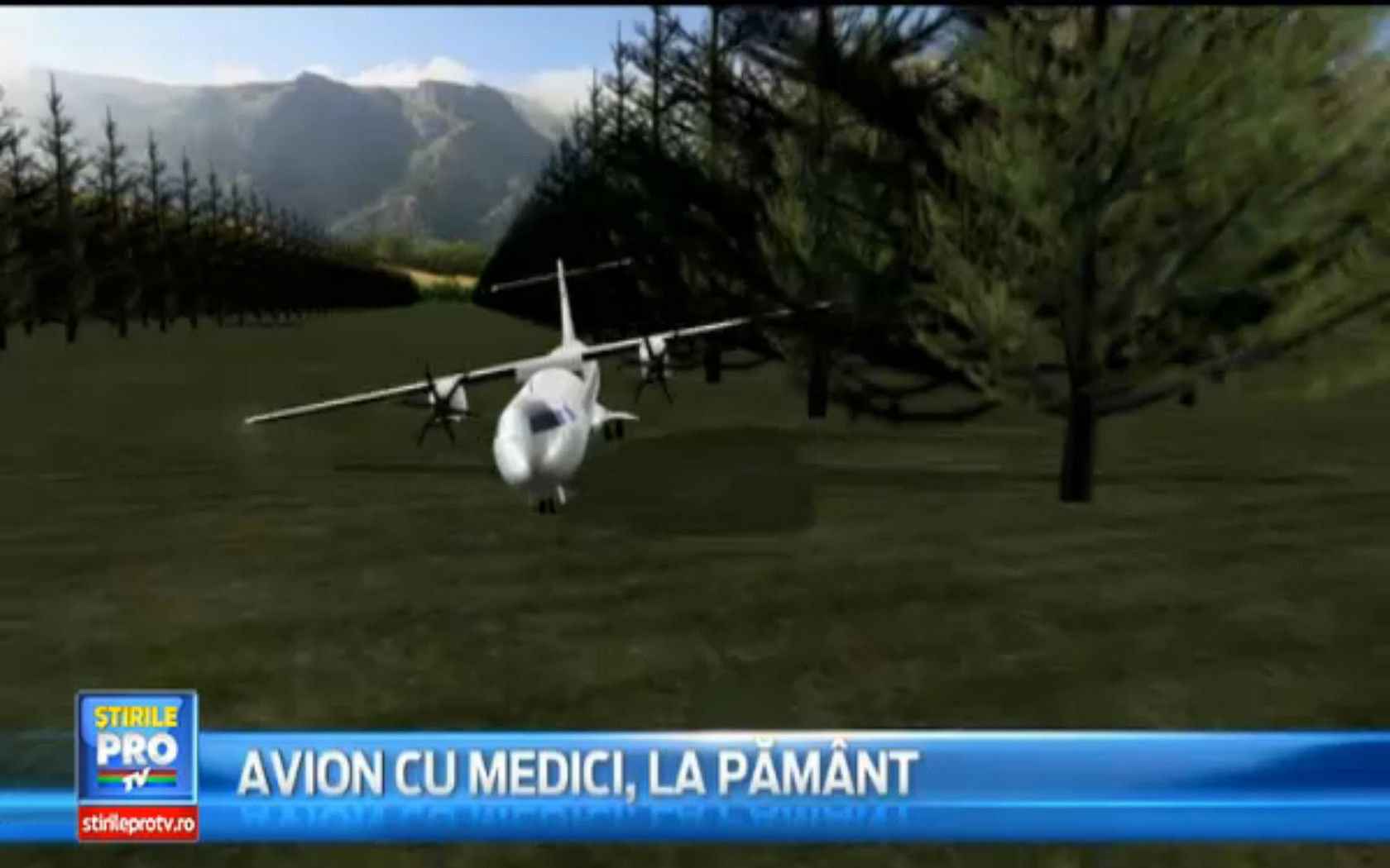 Avion cu medici la pamant. Ce s-a intamplat cu aeronava pilotata de Adrian Iovan