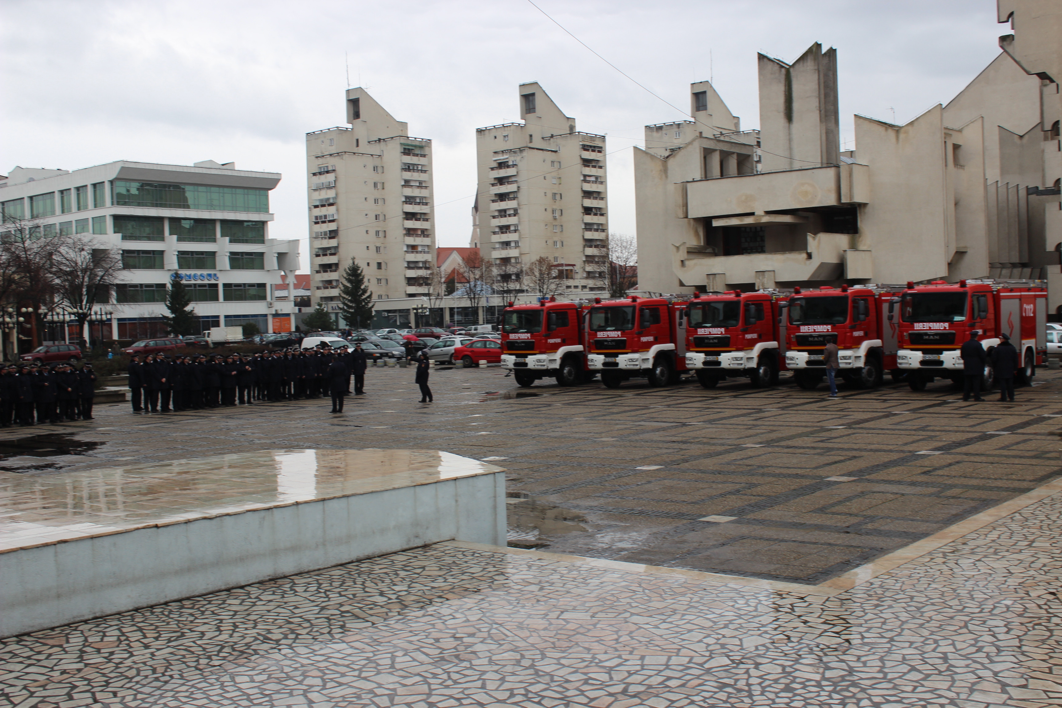 ISU Satu Mare a primit o autospeciala de 200.000 de euro