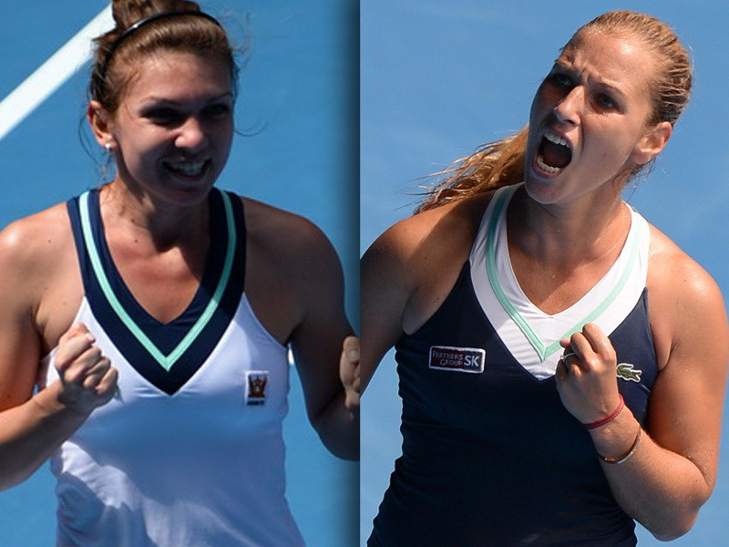 SIMONA HALEP - DOMINIKA CIBULKOVA 3-6 0-6. Romanca este eliminata in sferturile de finala la Australian Open