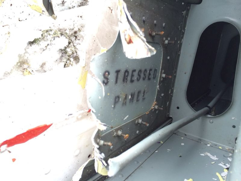 Epava avionul prabusit in Apuseni