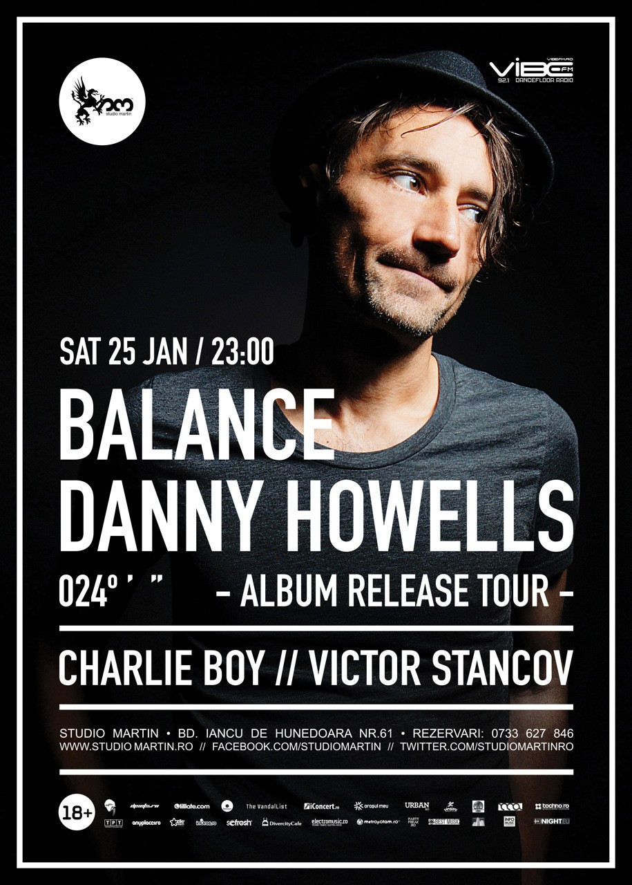 Danny Howells, Charlie Boy, Victor Stancov - Studio Martin