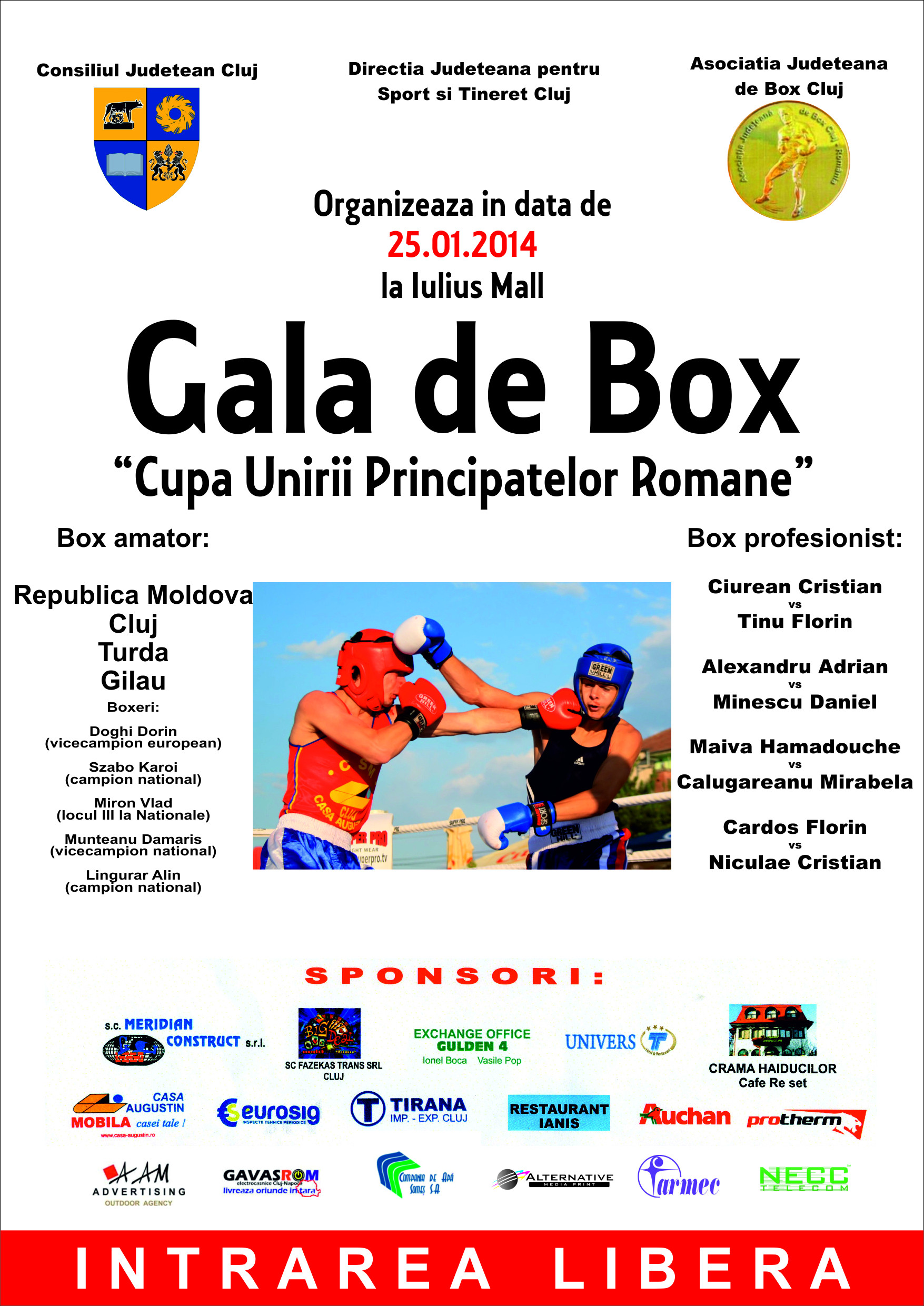 Gala de Box - Cupa Unirii Principatelor Romane, a ajuns la cea de-a II-a editie