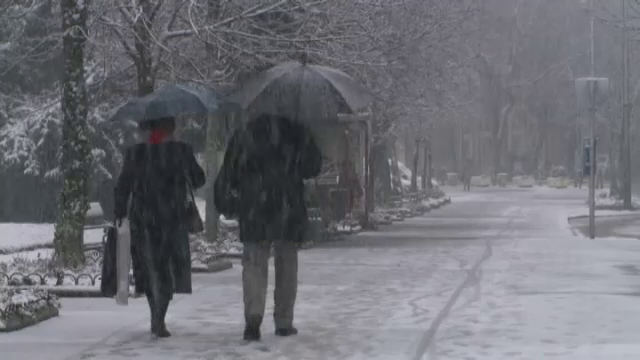 COD PORTOCALIU de ninsori in tot Sud-Estul Europei. Serbia si Bulgaria se confrunta cu cele mai grele conditii