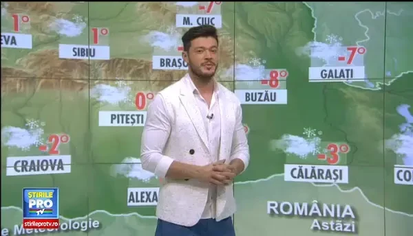 Prognoza meteo pana luni, 27 ianuarie, 2014