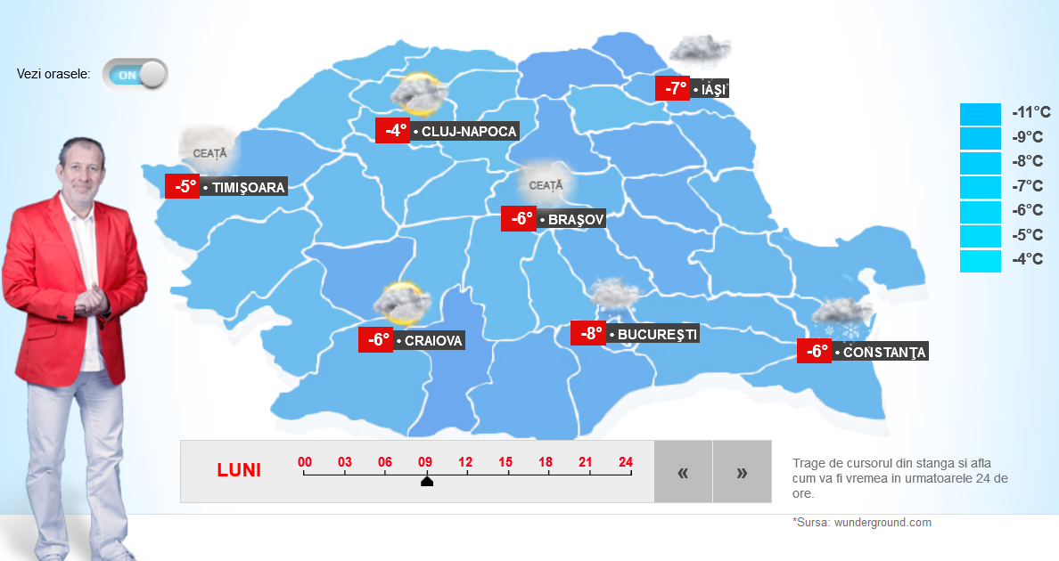 Membrii comandamentului de urgenta au decis sa instituie STARE DE ALERTA in Buzau, Braila si Vrancea