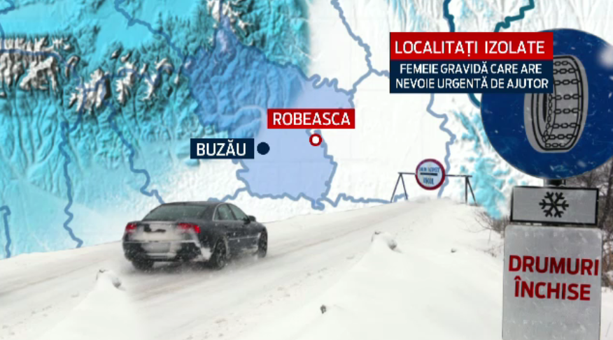 Desfasurare impresionanta de forte pentru salvarea gravidei din Robeasca. Cum a decurs operatiunea